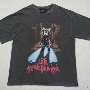 Kanye West Drop Out Bear Loose Short Sleeve T Shirt